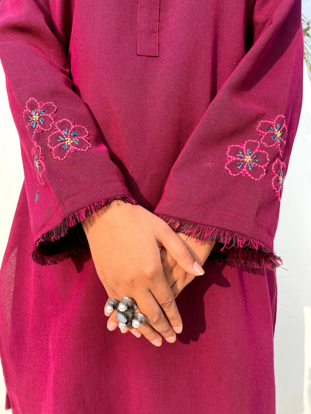 Frosted Fuchsia Dress