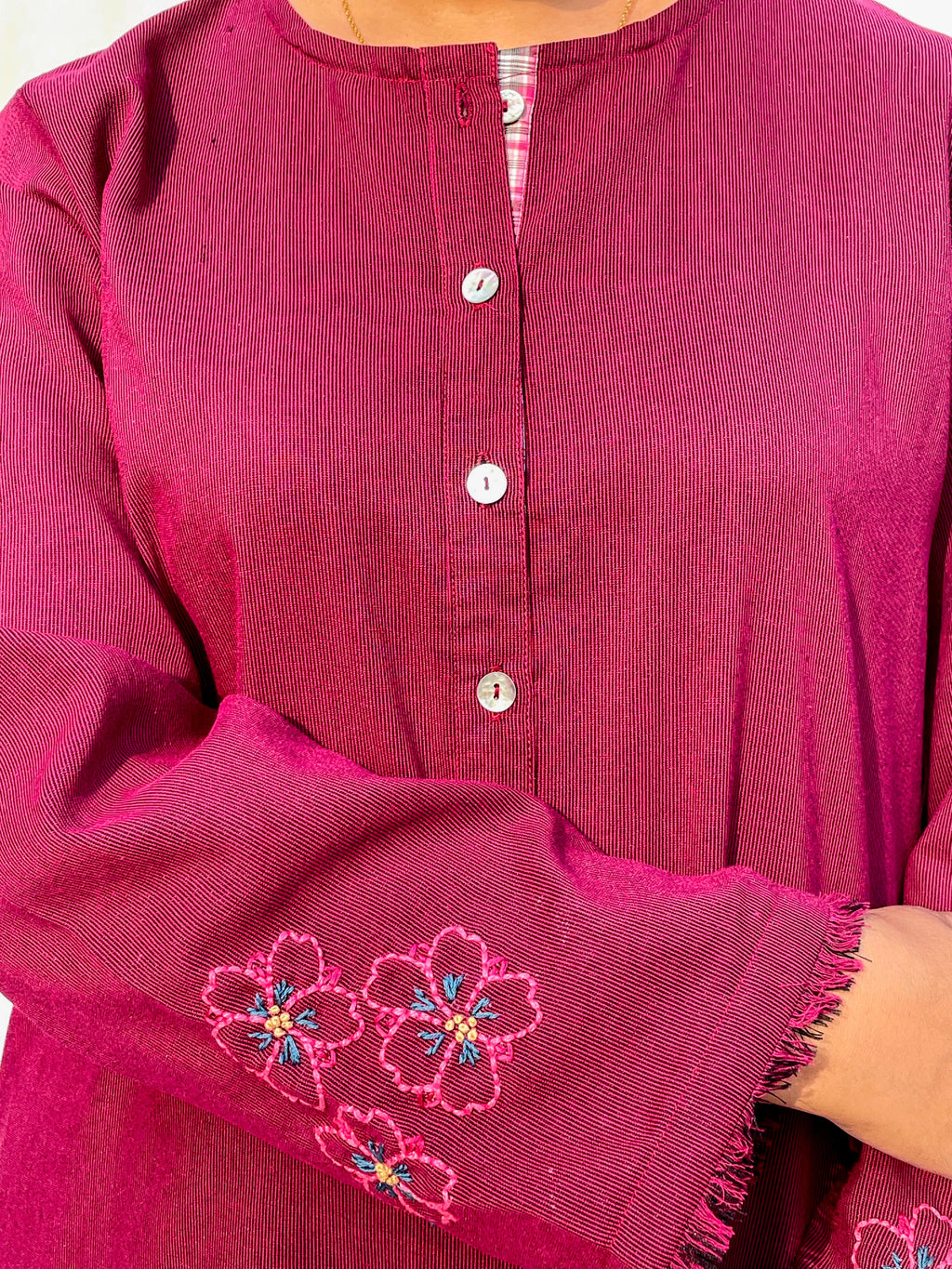 Frosted Fuchsia Dress