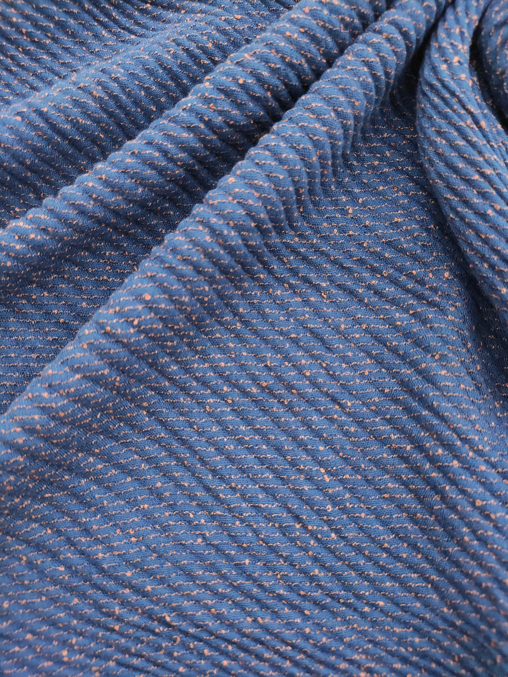 Dark Blue - Crimps Hijab