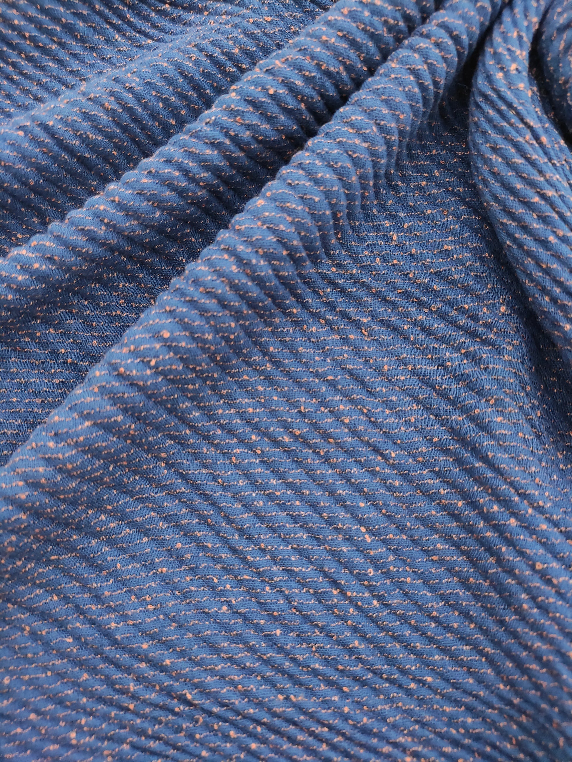 Dark Blue - Crimps Hijab