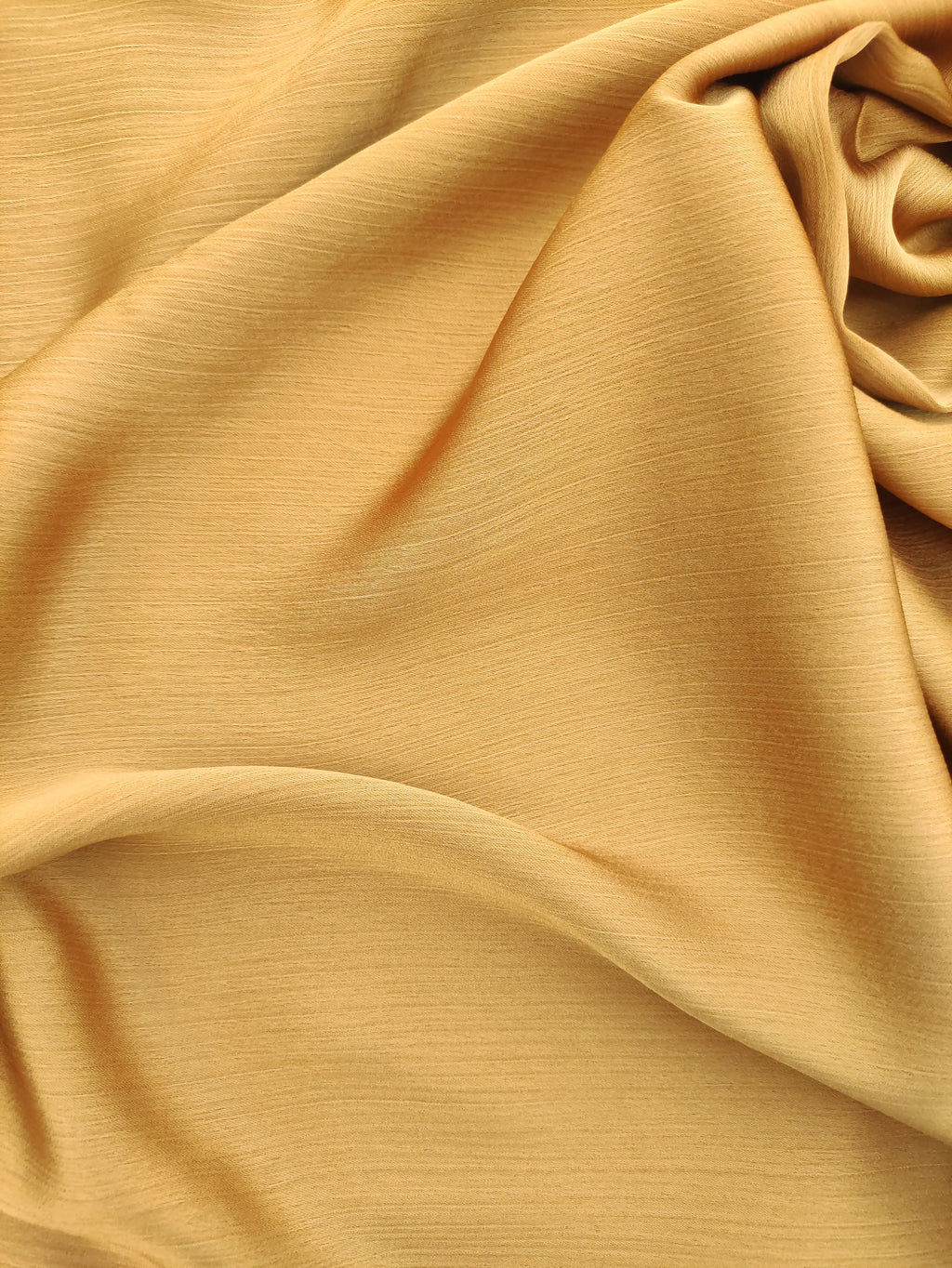 Golden Crinkle Chiffon