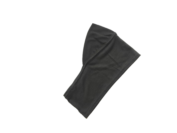 Black balaclava on a white background