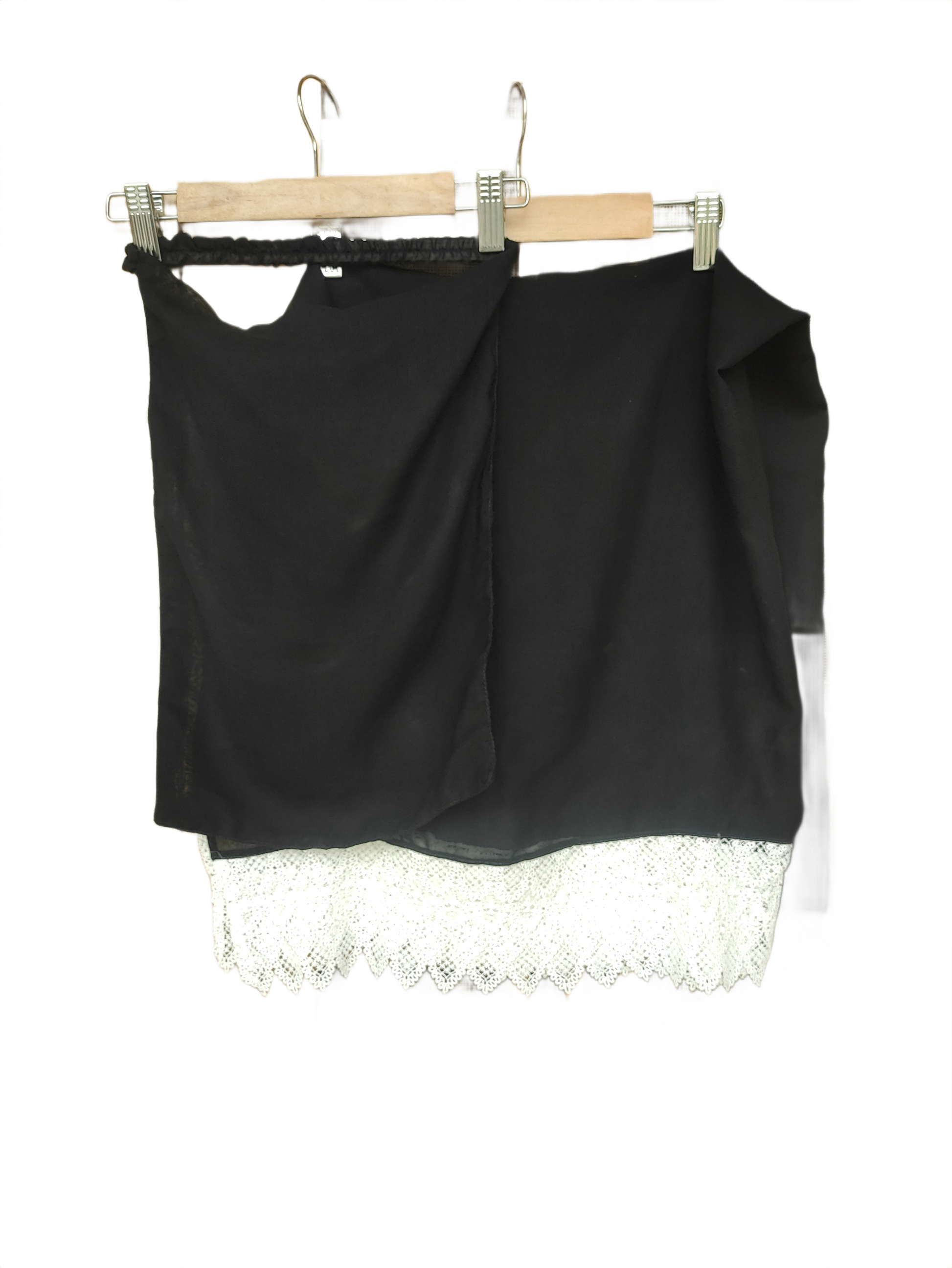 Black Lace Créme Hijab