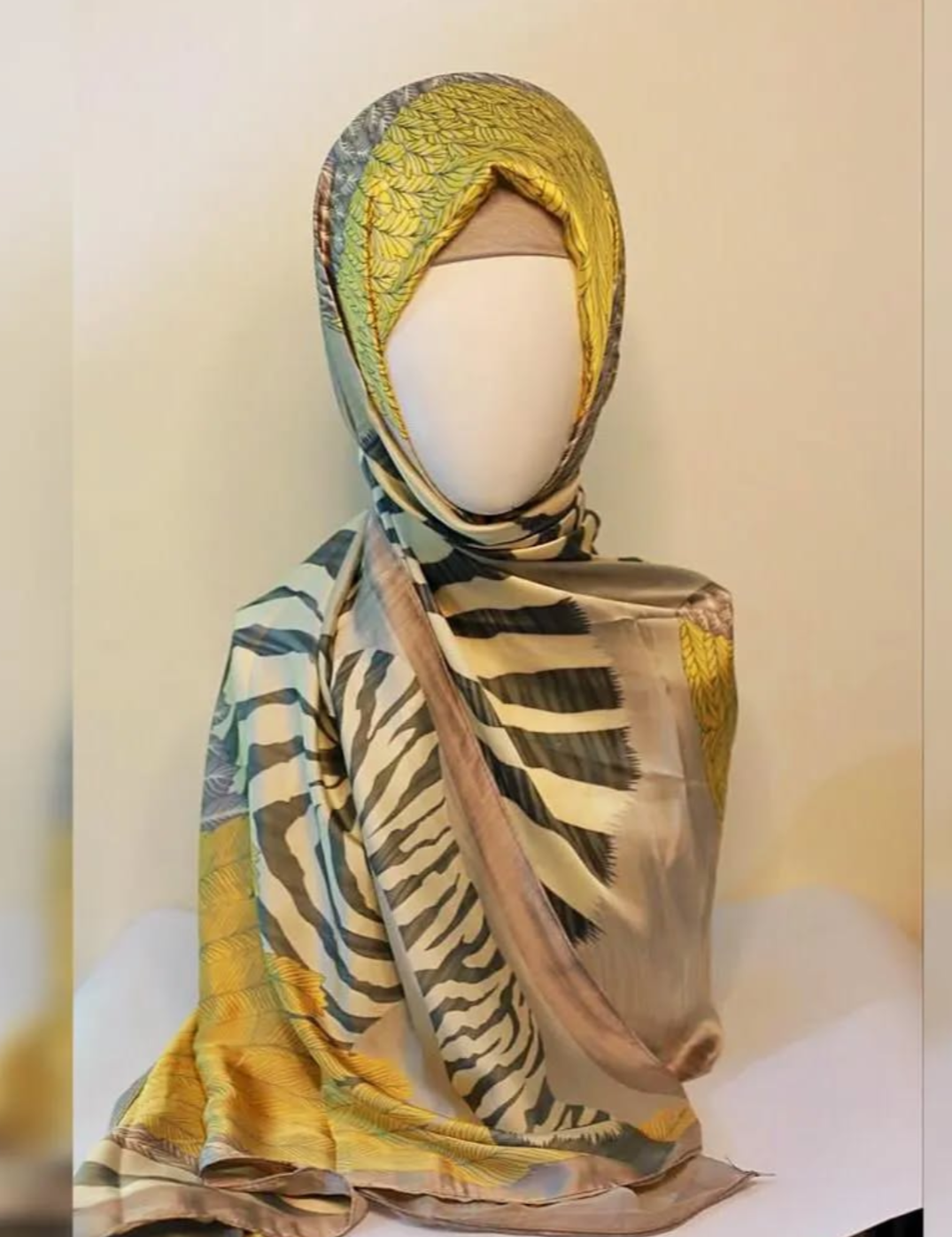 Zebra Print - Silk Hijab