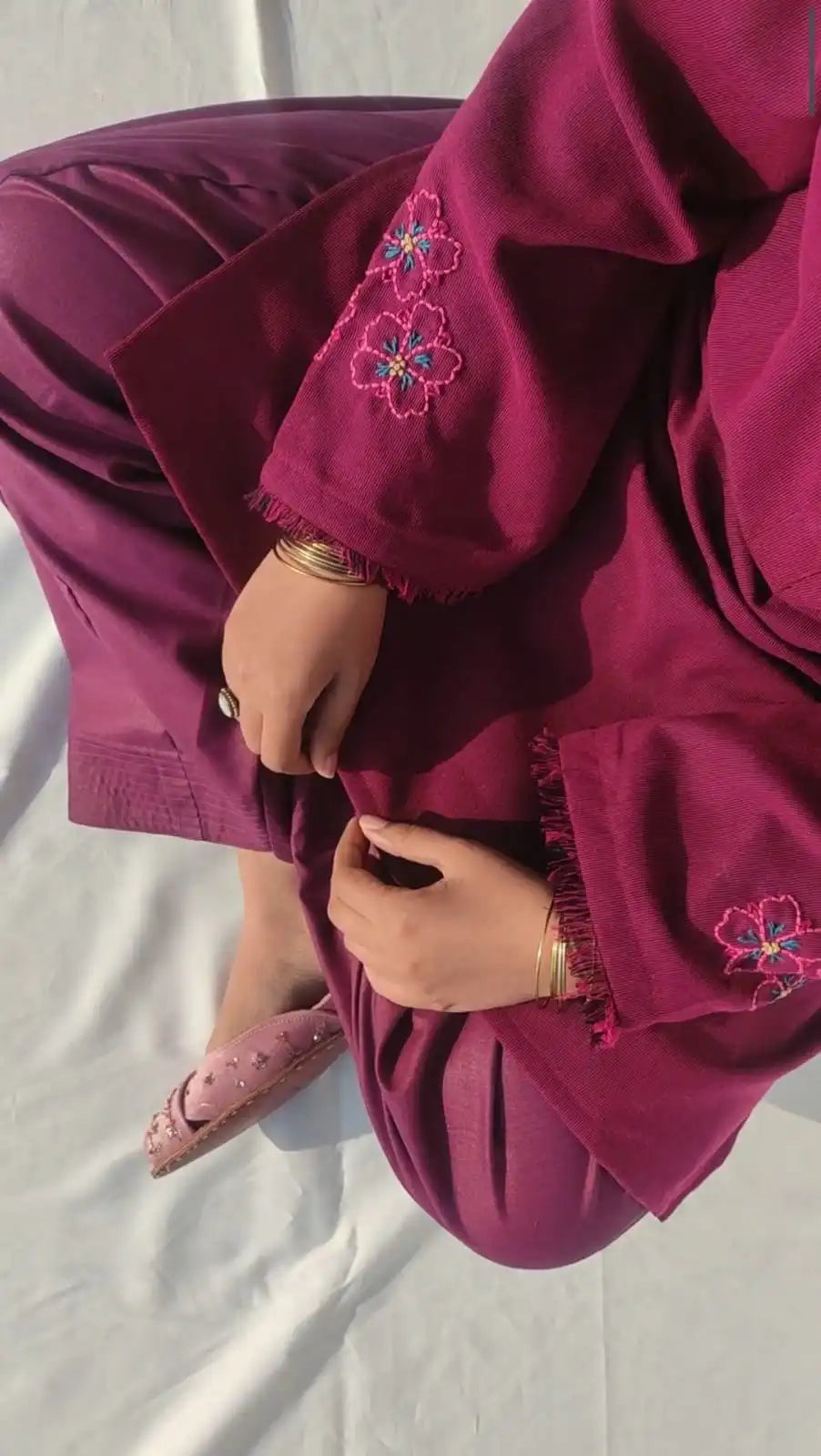 Frosted Fuchsia Dress